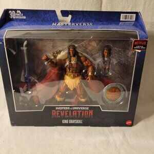 Masters of the Universe Revelation King Grayskull -- ITEM #1593